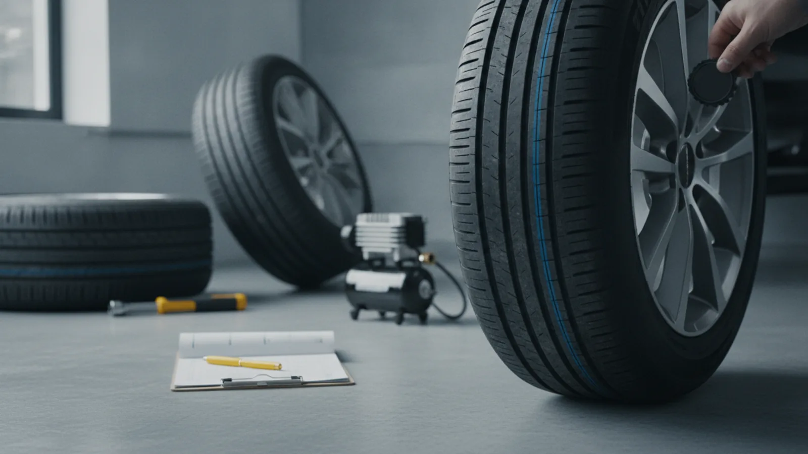 How To Choose Preparing Tyres For A Long Motorway Journey cover image